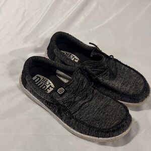 Hey Dude Boy’s Charcoal Slip-On Loafers